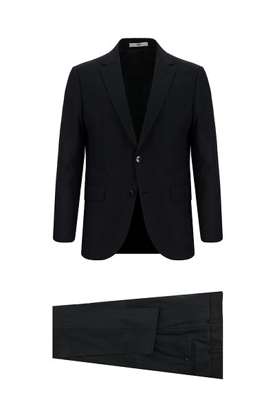 Abdullah Kiğılı Extra Slim Fit - Super Slim Fit Wool Classic Suit