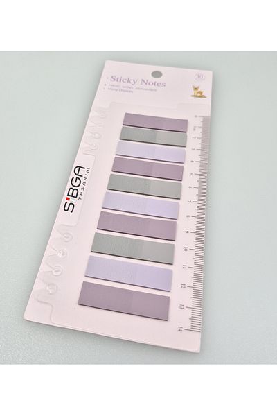 sibga tasarım Transparent Colored Postit Post-it Post It.Bookmark Bookmark Postit Sticker Note Paper 200 Sheets