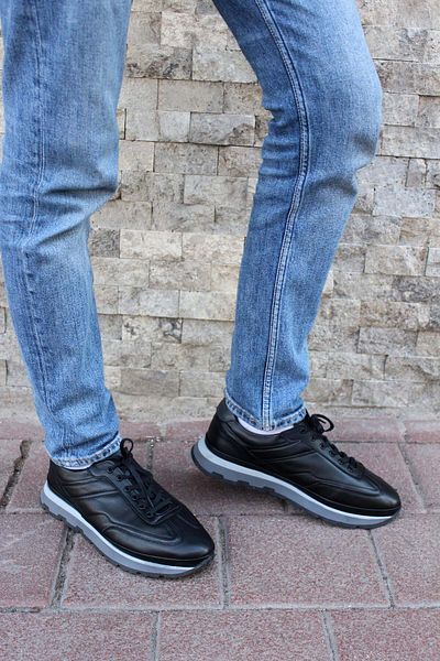 FAST STEP Pantofi sport pentru bărbați din piele naturală 722ma648