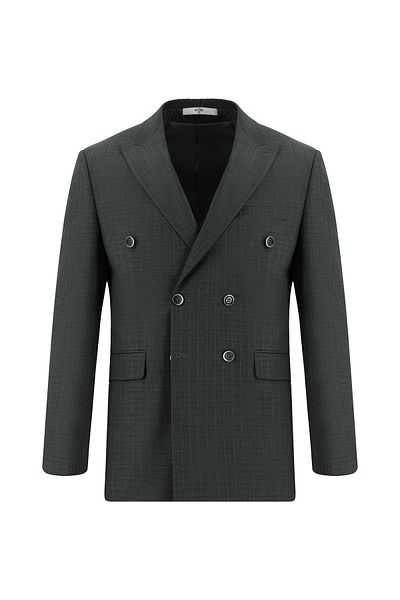 Kiğılı Slim Fit Slim Fit Striped Double-Breasted Suit
