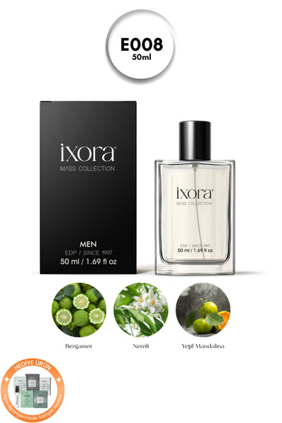 Ixora E008 Lucky Man Erkek Parfüm 50 ml Edp
