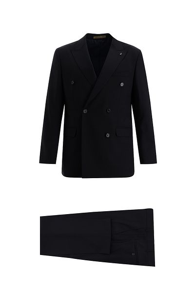 Kiğılı Double Breasted Wool Suit with Regular Fit