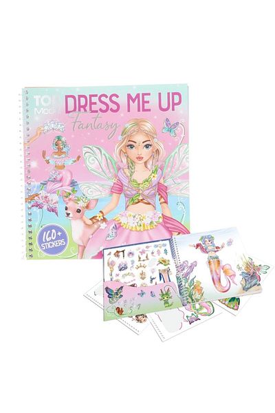 Top Model Dress Me Fancy Sticker Book