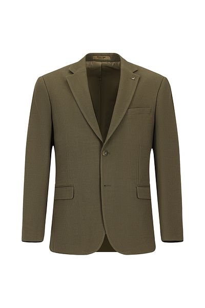 Kiğılı Regular Fit Woolen Dobby Classic Jacket