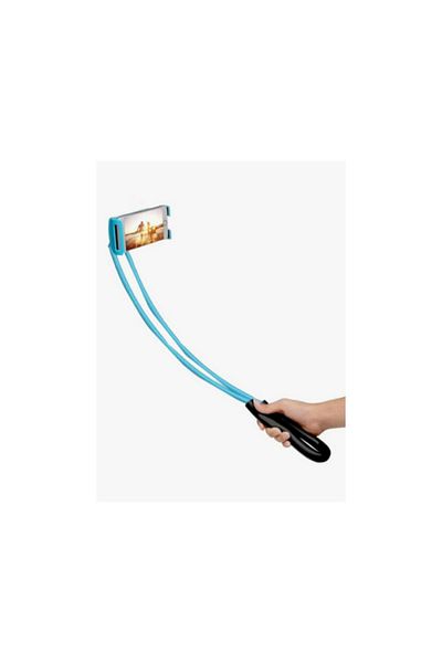 Generic Multi-purpose neck phone and tablet holder - Blue