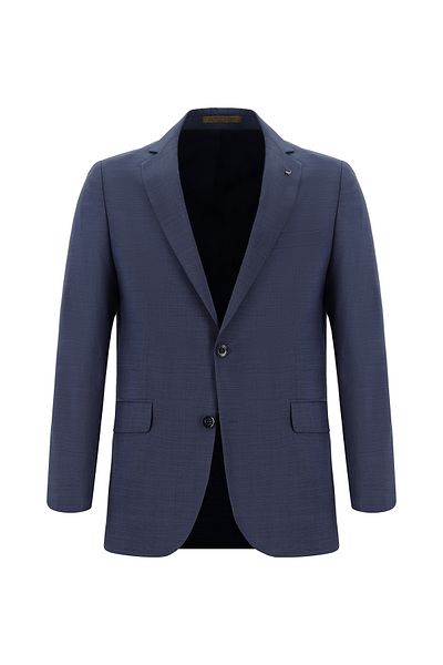 Abdullah Kiğılı Italian Embroidered Classic Patterned Wool Suit