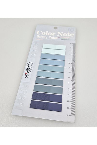 sibga tasarım Transparent Colored Postit Post-it Post It.Bookmark Bookmark Postit Sticker Note Paper 200 Sheets