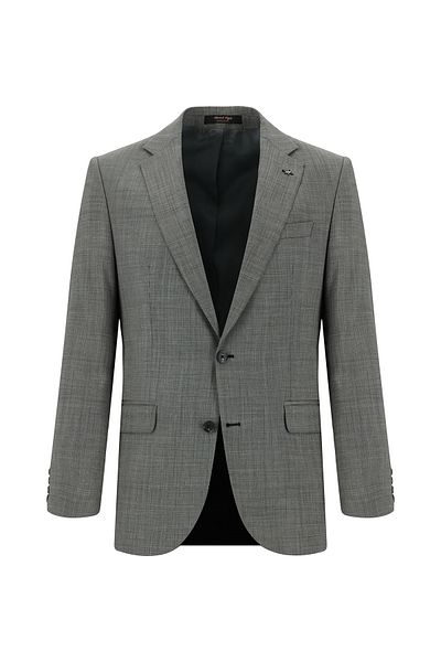 Abdullah Kiğılı Patterned Classic Wool Suit