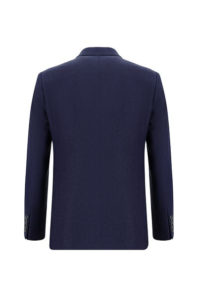 Abdullah Kiğılı Classic Linen Jacket - Slim Fit Slim Fit