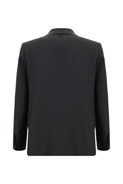 Abdullah Kiğılı Yünlü Klasik Çizgili Takım Elbise