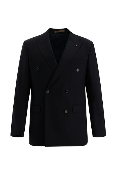 Kiğılı Double Breasted Wool Suit with Regular Fit