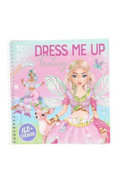 Top Model Dress Me Fancy Sticker Book