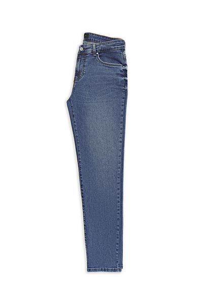 Kiğılı Regular Fit Lycra Denim Trousers