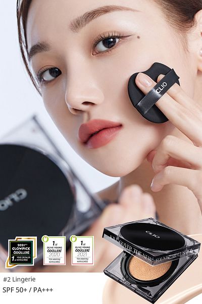 CLIO Clio Kill Cover - New Founwear Cushion and Refill Spf50+Pa+++ Permanent Cover (2 Lingerie)