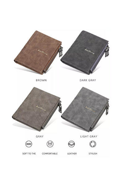 Generic Zip Wallet - Brown