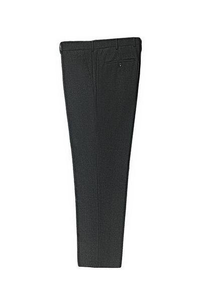 Abdullah Kiğılı Wool Flannel Classic Fabric Trousers