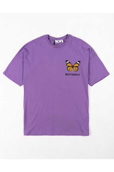 Catch Private Butterfly Oversized Men's T-Shirt Ct3375Mr