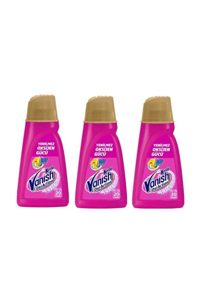 Vanish Kosla Gold Çamaşır Leke Çıkarıcı Sıvı 1000 ml Renkliler İçin X 3 Adet