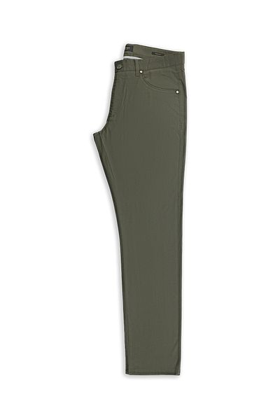 Kiğılı Regular Fit Lycra Canvas / Chino Pants