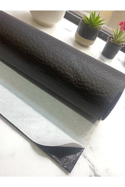 Varan Tekstil Yapışkanlı Kahve Suni Deri 100 * 140 Cm