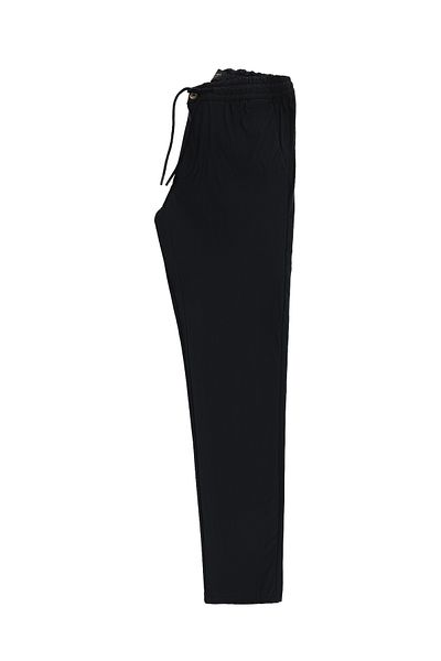 Abdullah Kiğılı Slim Fit Slim Fit Lycra Elastic Waist Stringed Trousers