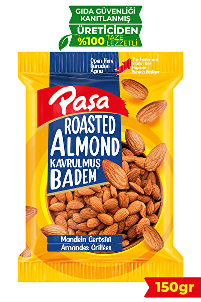 Paşa Kuruyemiş Kavrulmuş Badem 150 gr