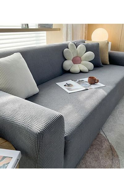 EvRosee Lycra Sofa Cover Set 3 3 1 1 Seat Cover Set Home Textile Product
