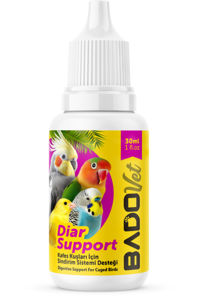 Bado Diar Support Kafes Kuşları Için Sindirim Sistemi Desteği 30 ml