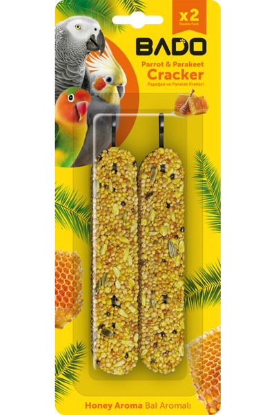 Bado Paraket Krakeri Ballı 2x55gr