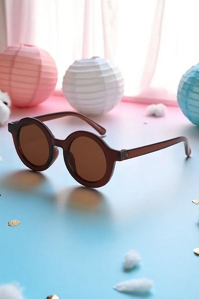 MACERATİ Nordic Brown 0-10 Years Old Children's Sunglasses Uv400