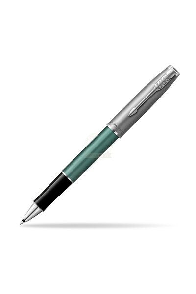 Parker SONNET KUMLANMIŞ MEATL YEŞİL CT ROOLER KALE