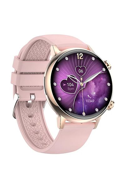 ideal STORE Live On Watch IdealStore Smartwatch, AMOLED 1.1-inch HD, Calls and Messages, Bluetooth, NFC, Heart R