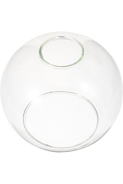 ASR Cam Küre Şeffaf 15 cm Çapında Yedek Aydınlatma Başlığı