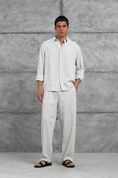 NOMARC Men's Set 512 Tencel Fabric Bottom Stone Oversize