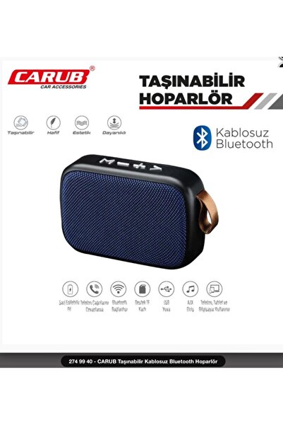 GUMUSONLINE Kablosuz Taşınabilir Bluetooth Hoparlör