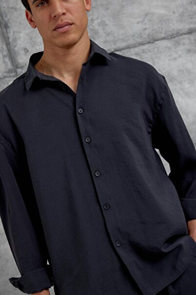 NOMARC Black 512 Modal Fabric Oversize Suit Bottom Top