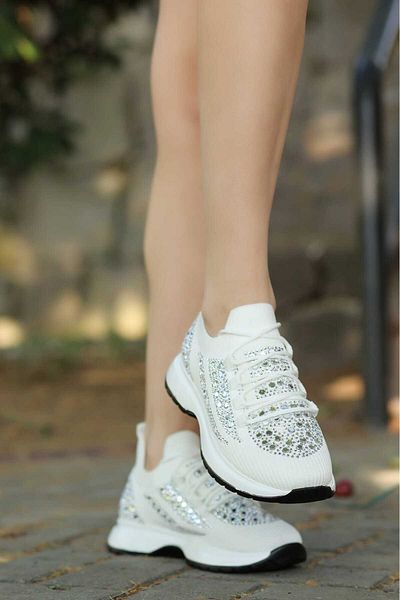 LEYDİ SHOES LYON TRICOLOGIE ALBĂ SPORT