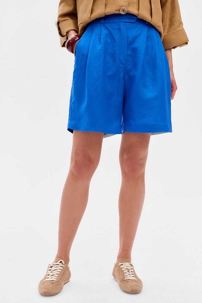 Blue Shadow Bermude de damă Bermude Filipa Royal Blue