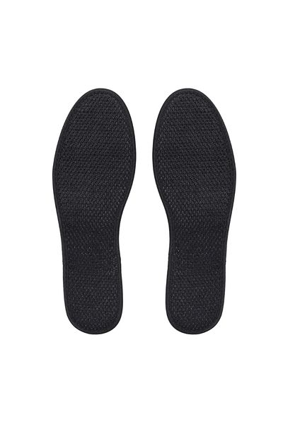 zenifique Set of 2 Zenifique Bamboo Charcoal Insoles, Black, Size 40