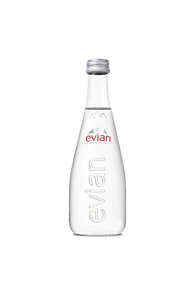 Evian DOĞAL MİNERALLİ SU CAM ŞİŞE 330 ML