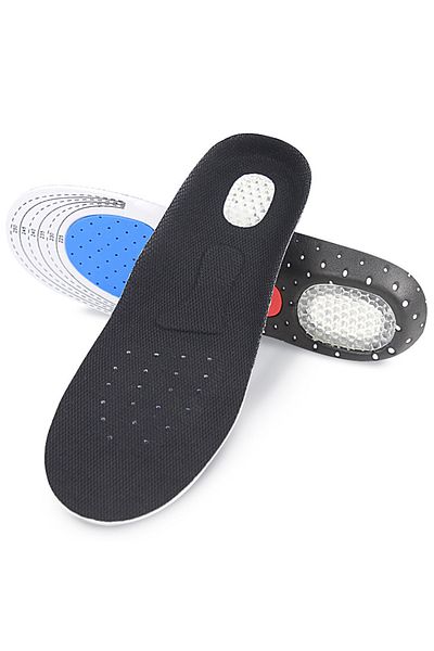 zenifique Set of 2 Polymer Orthopedic Insoles, With Silicone Protection, Multicolor, Size 35-40