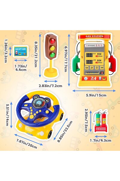 indiggo Αυτοκίνητο με διαδραστικό τιμόνι και σταθμό Peco SuperDrive™