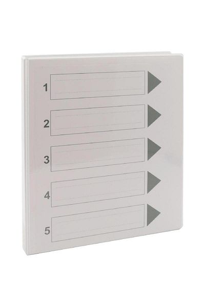Roco 4" D-Ring Presentation Binder