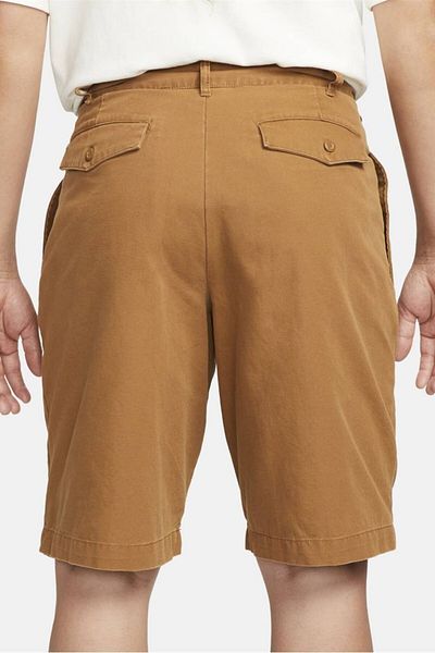 Nike Sportswear Life Pleated Chino Canvas Men's Shorts Brown