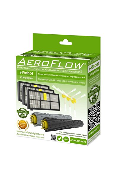 Parmis Set de filtre pentru aspirator AeroFlow iRobot compatibil Roomba 960 c...
