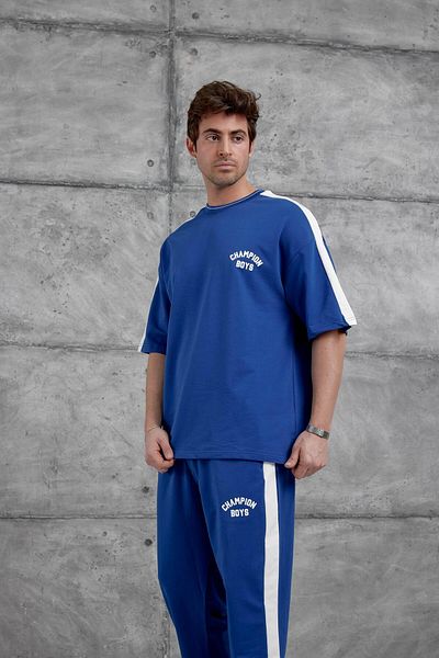 NOMARC Blue Champion Boys Tracksuit Set
