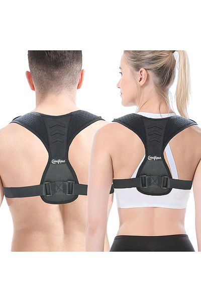 zenifique Zenifique® Back Brace, Universal Size, Unisex, Black