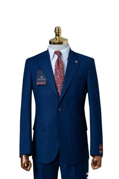 marco mılano Men's suit, 2 pieces, Slim fit, Waist 0, Marco Milano