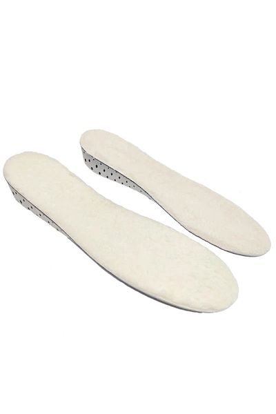 zenifique Set of 2 Zenifique® Orthopedic Insoles, For Cold Season, Warm Material, 35-44, Cream