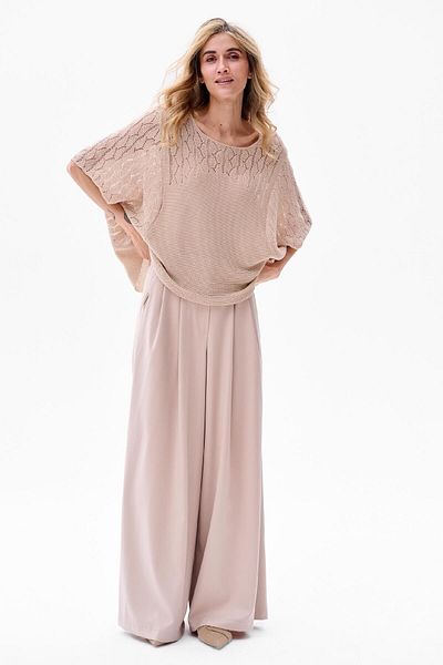 Blue Shadow Naja Women's Sweater Light Beige